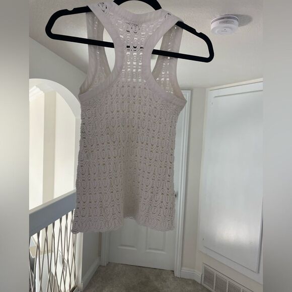 Wai Ming Cotton Crochet Racerback tank - Picture 3 of 5